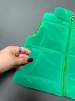 پافر سیلیکونی سبز