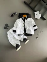ست کت شلوار و هودی بیسکویتی