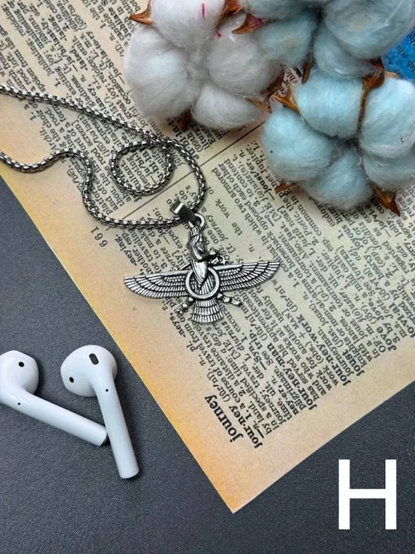 مدل گردنبند استیل مخصوص کودکان با طراحی خاص