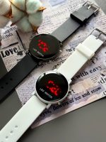 ساعت LED Watch دایره‌ای دیجیتال بچه‌گانه با صفحه نمایش روشن