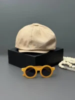 کلاه کپ نیوز بوی (NEWSBOY) رنگ کرم