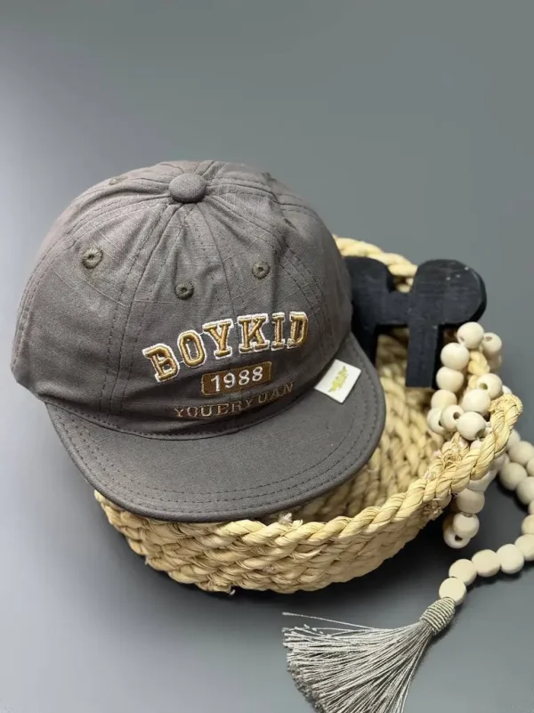 کلاه کپ بوی کید (BOYKID) خاکستری تیره