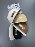 کلاه کپ هلو (HELLO) مناسب بهار و تابستان با رنگ های خاص