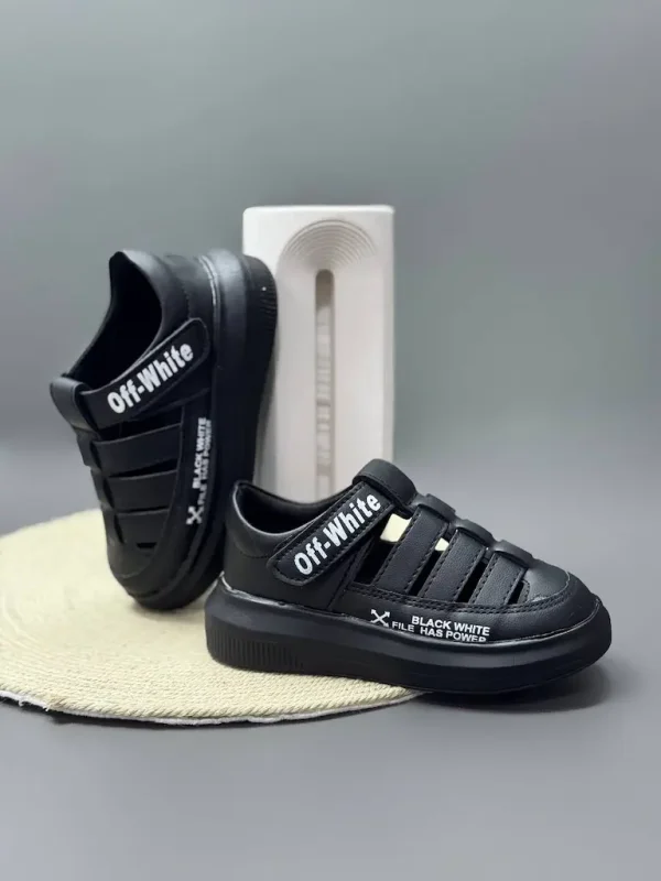 صندل اسپرت (Off-White) رنگ مشکی