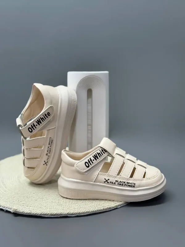 صندل اسپرت (Off-White) کرم