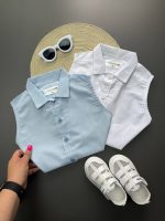 تاپ تابستانی کودکانه برند لوار در استایل روزمره بچگانه