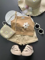 تاپ شورتک دخترانه گل