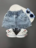 شلوارک فشن (Fashion) آبی روشن