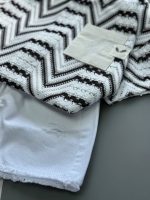 تیشرت کاستور و شلوارک زاپدار پایین ریش