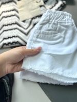 تیشرت کاستور و شلوارک زاپدار پایین ریش