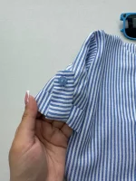 شومیز بچگانه با آستین کوتاه مناسب تابستان